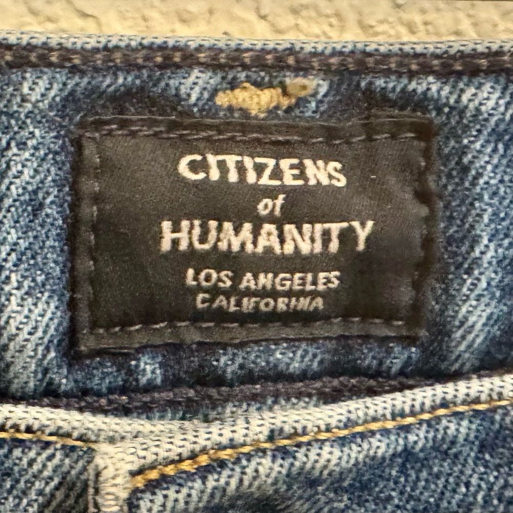 Women’s Kick Crop Citizens of Humanity Jeans - Picture 2 of 7